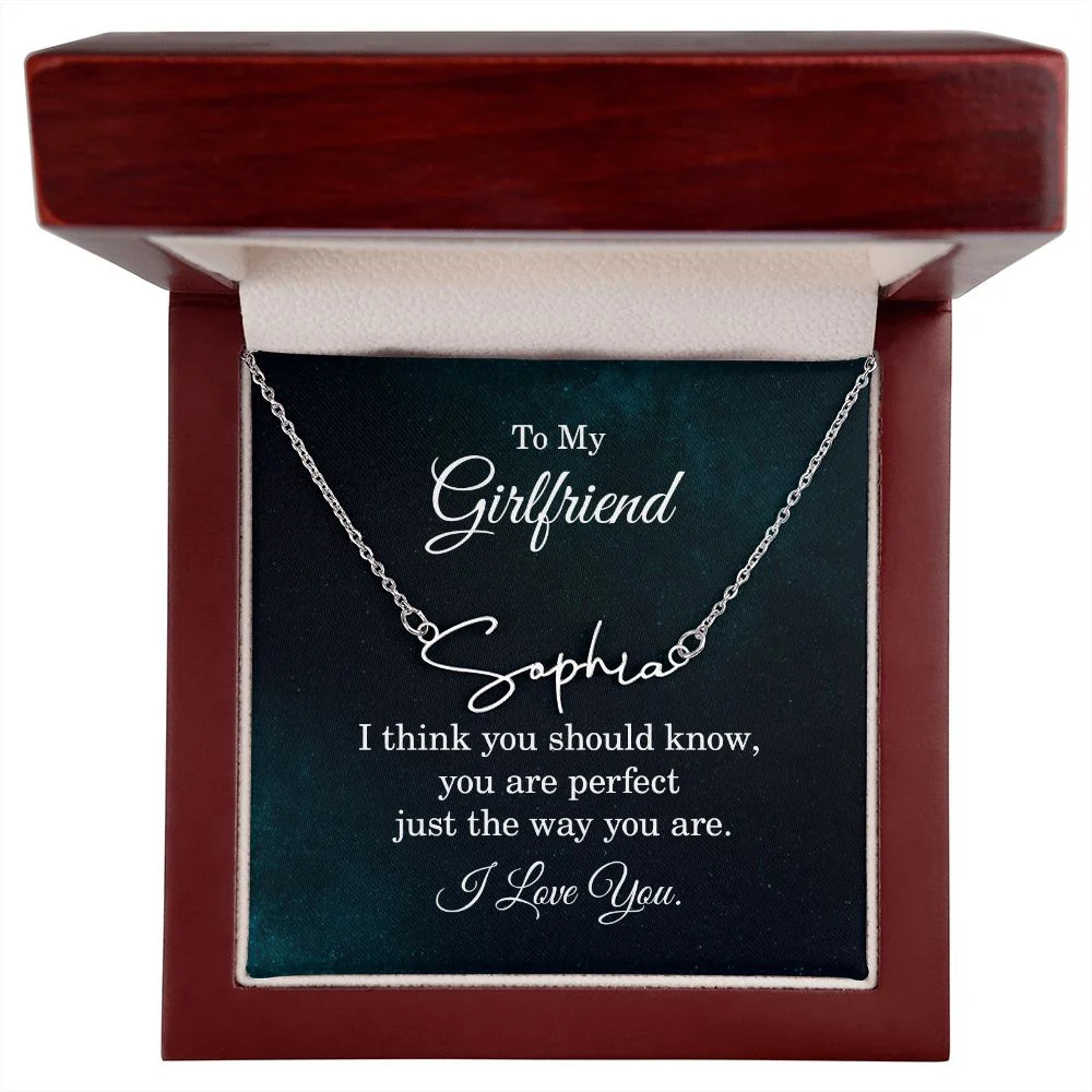You Should Know Personalized Silver Tone Name Necklace Custom Name Gift Lu